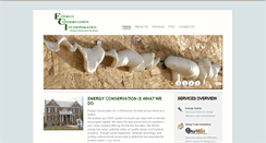 Desktop Screenshot of energyconservationva.com