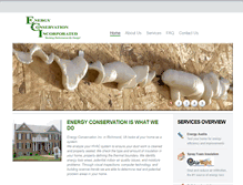 Tablet Screenshot of energyconservationva.com